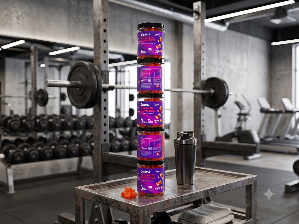 Gumms - Strawberry Performance Creatine Gummies