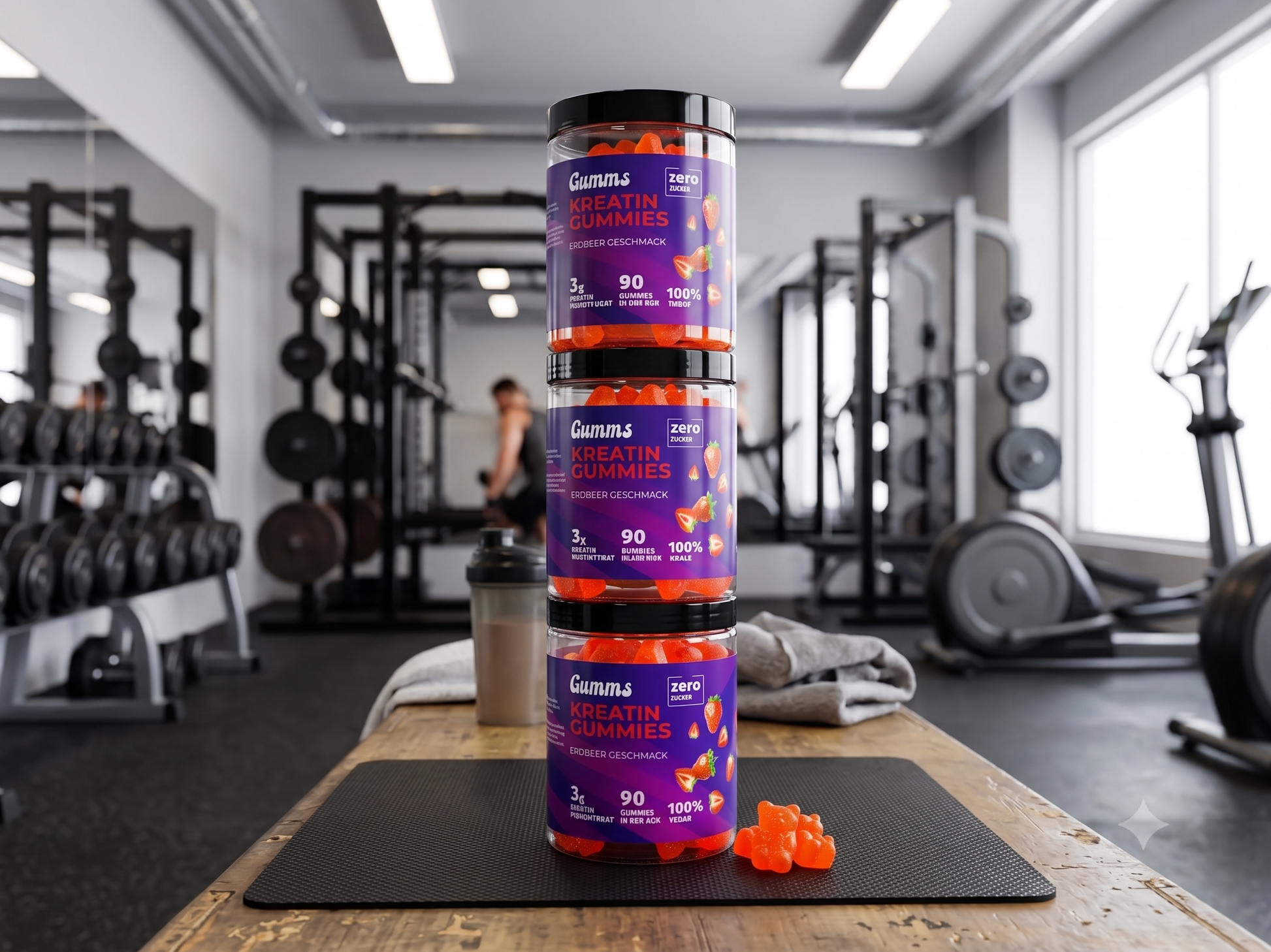 Gumms - Strawberry Performance Creatine Gummies