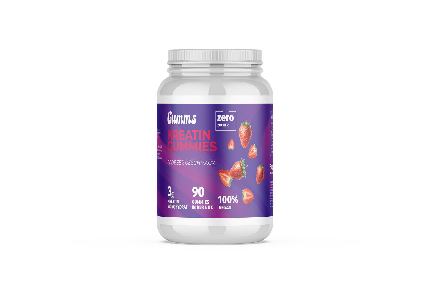 Gumms - Strawberry Performance Creatine Gummies
