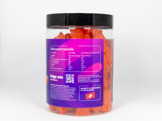 Gumms - Strawberry Performance Creatine Gummies